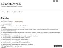 Tablet Screenshot of lafacultate.com